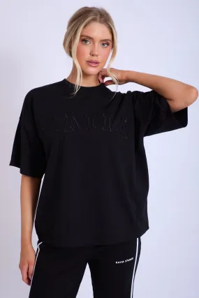 Kaiia Oversized T-shirt Black