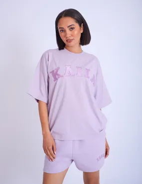 Kaiia Oversized T-shirt Lilac