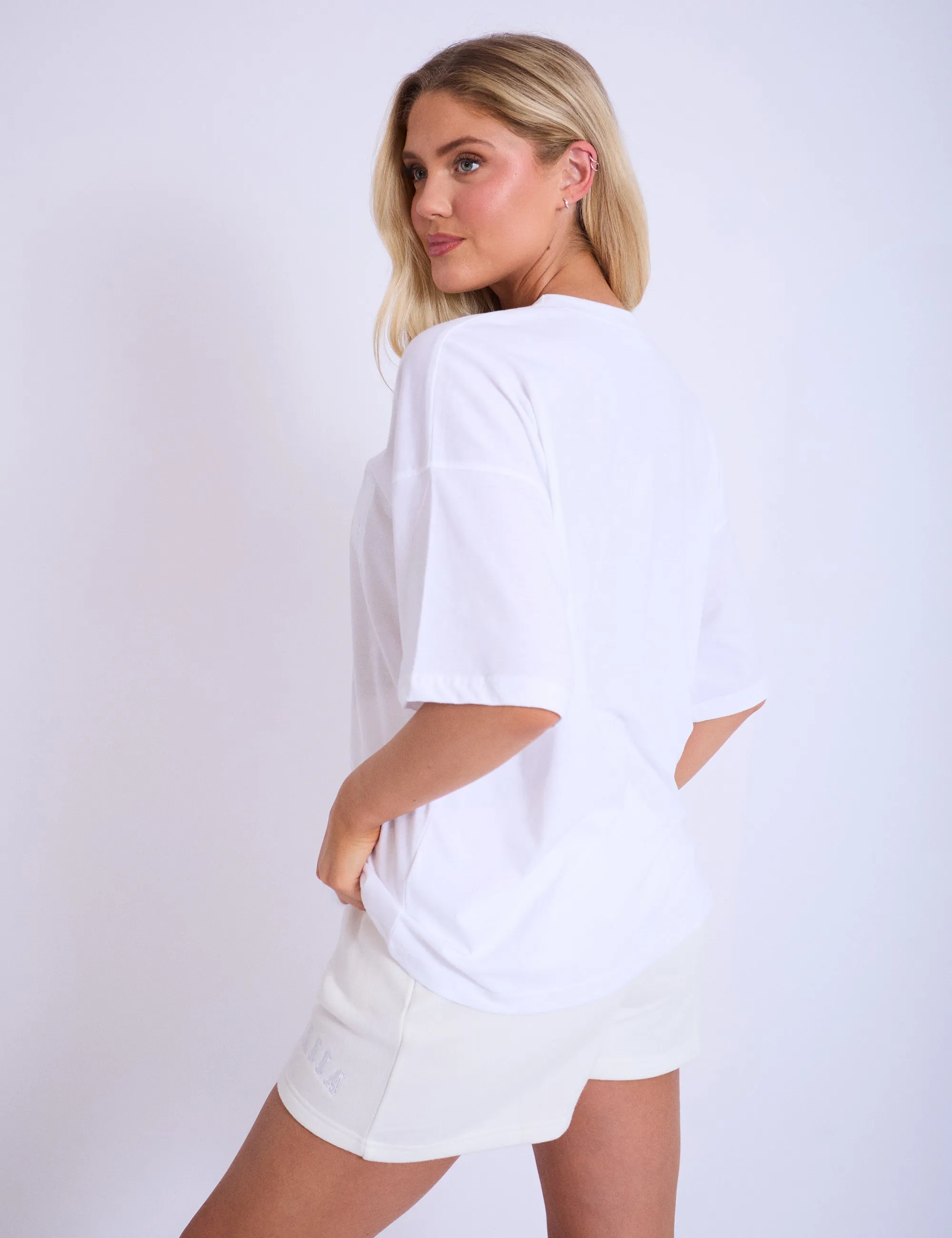 Kaiia Oversized T-shirt White