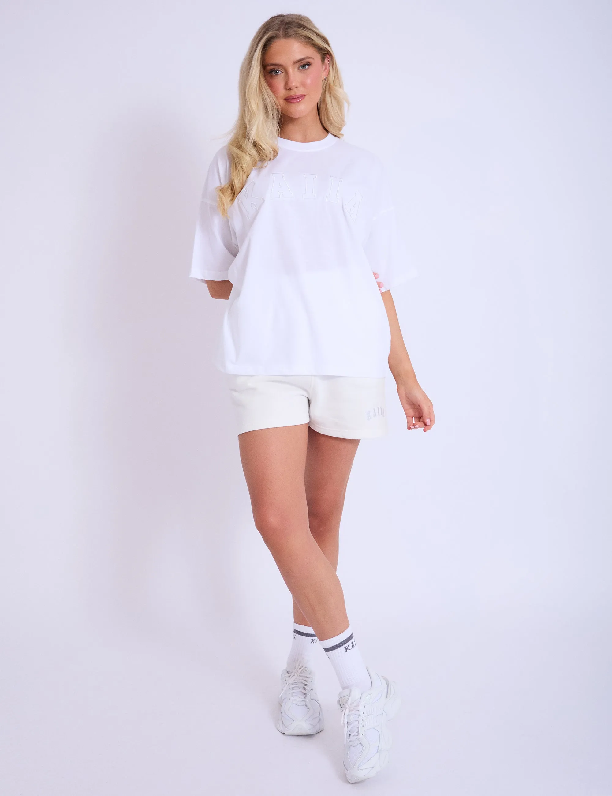 Kaiia Oversized T-shirt White