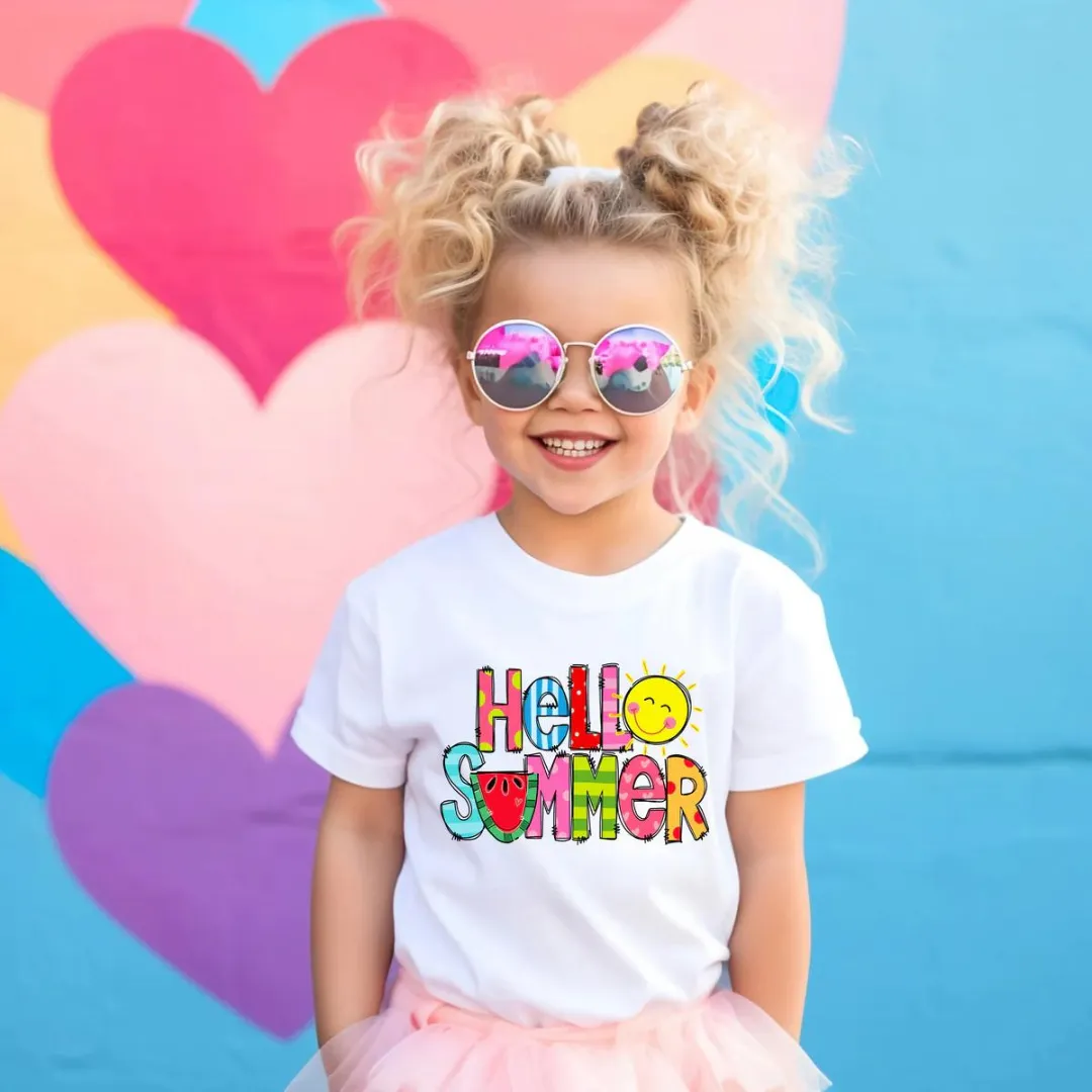 Kids Hello Summer Shirt