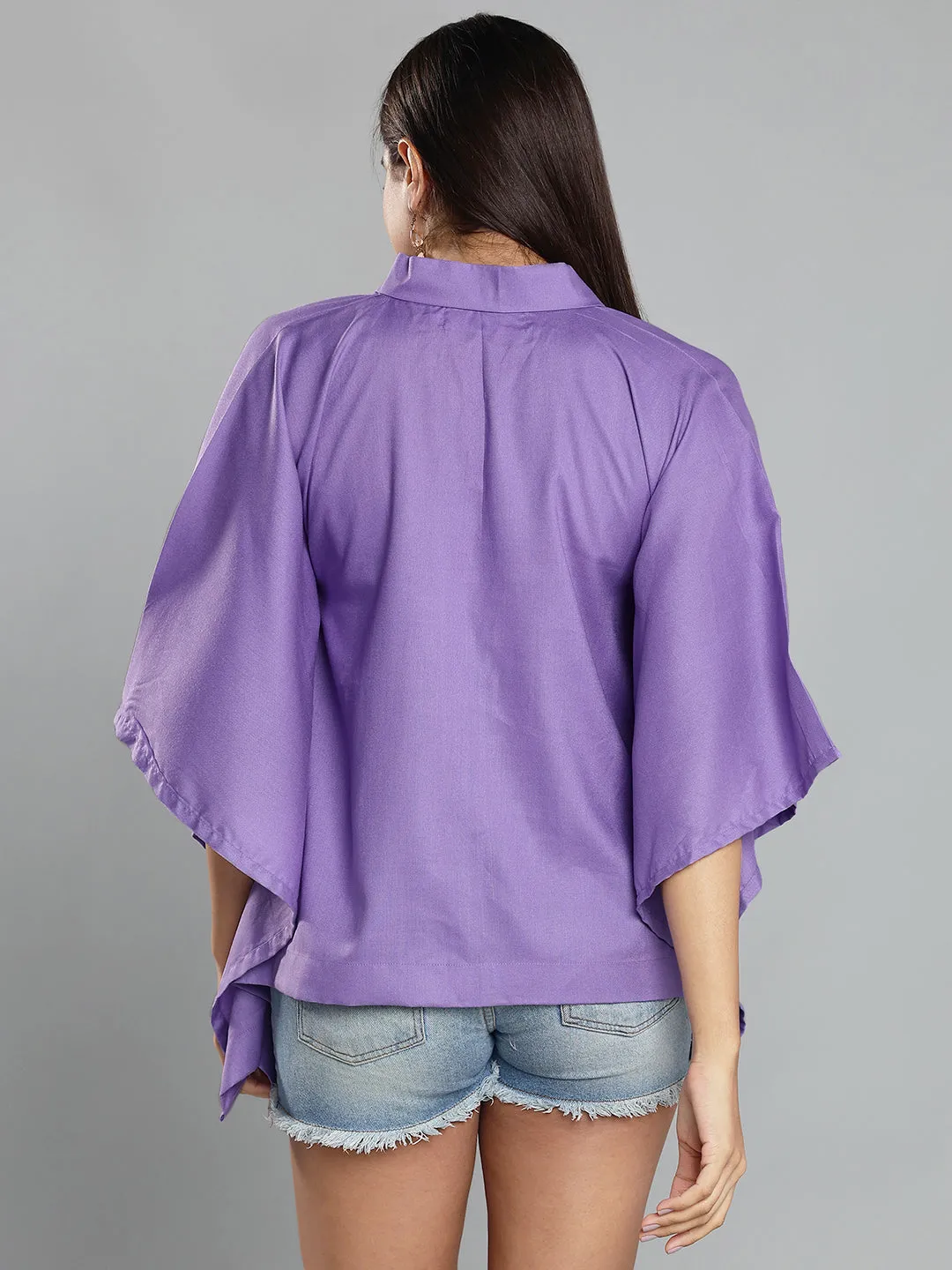 Lavender Kaftan Top - MotherNature