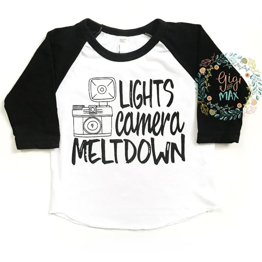 Lights Camera Meltdown Tee