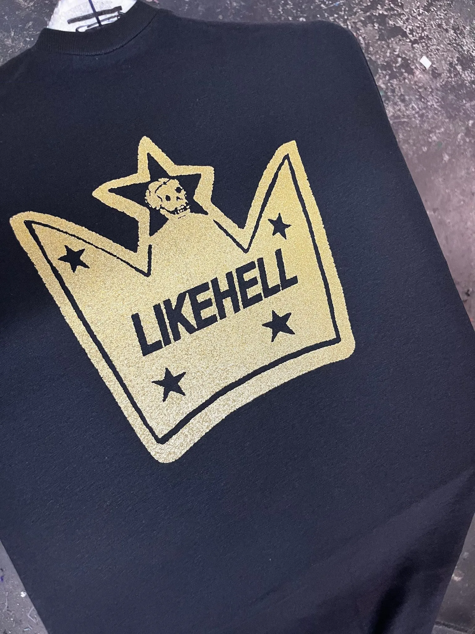 LIKEHELL "Sacred Crown" T-Shirt