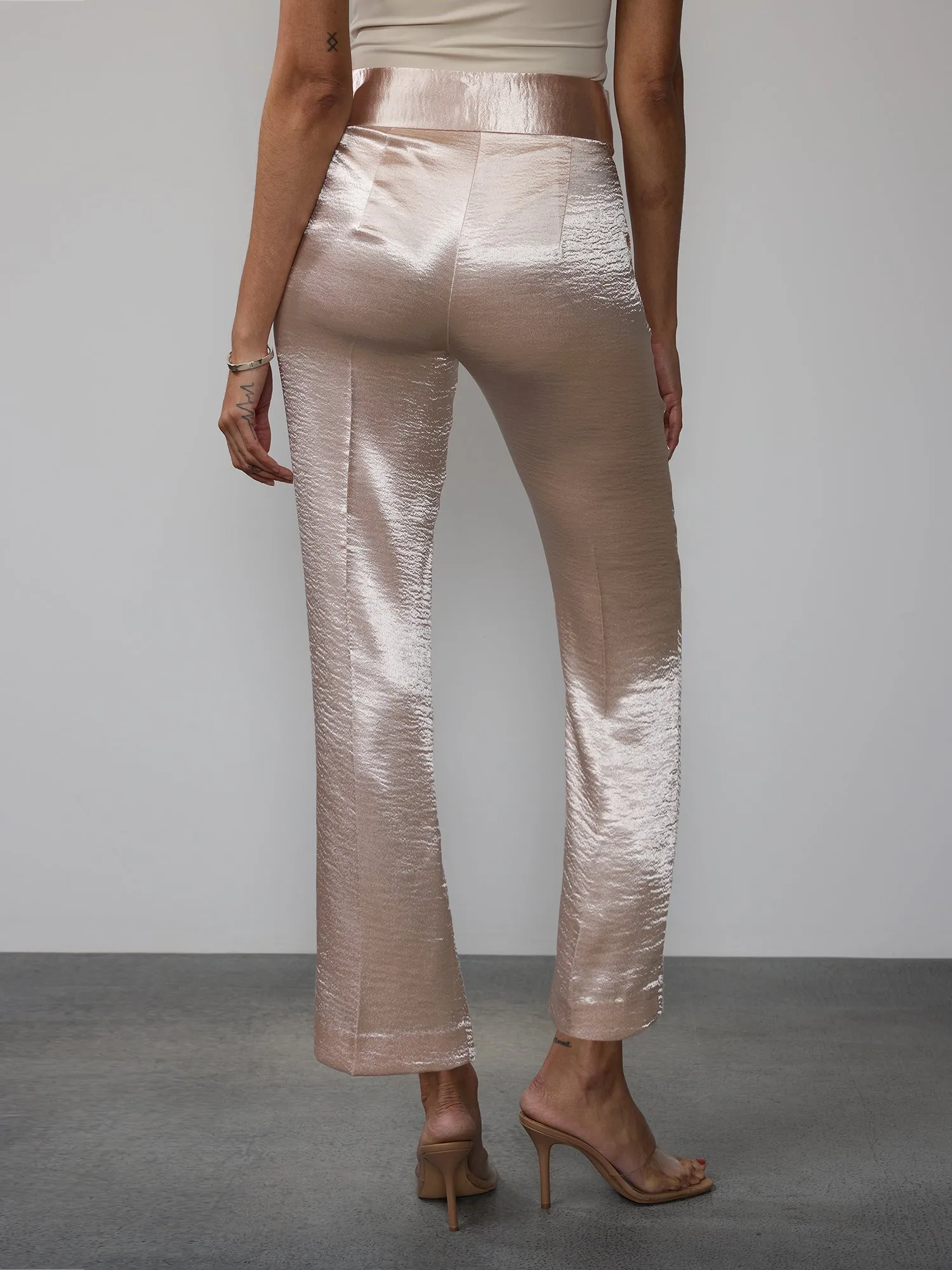 Liquid Shine Ankle Pants