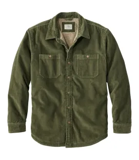 L.L. Bean Men's Heritage Lined Shirt Jac Corduroy