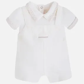 Mayoral Romper Bib Combo