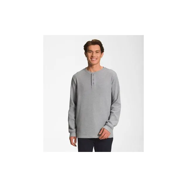 Men's Waffle L/S Henley