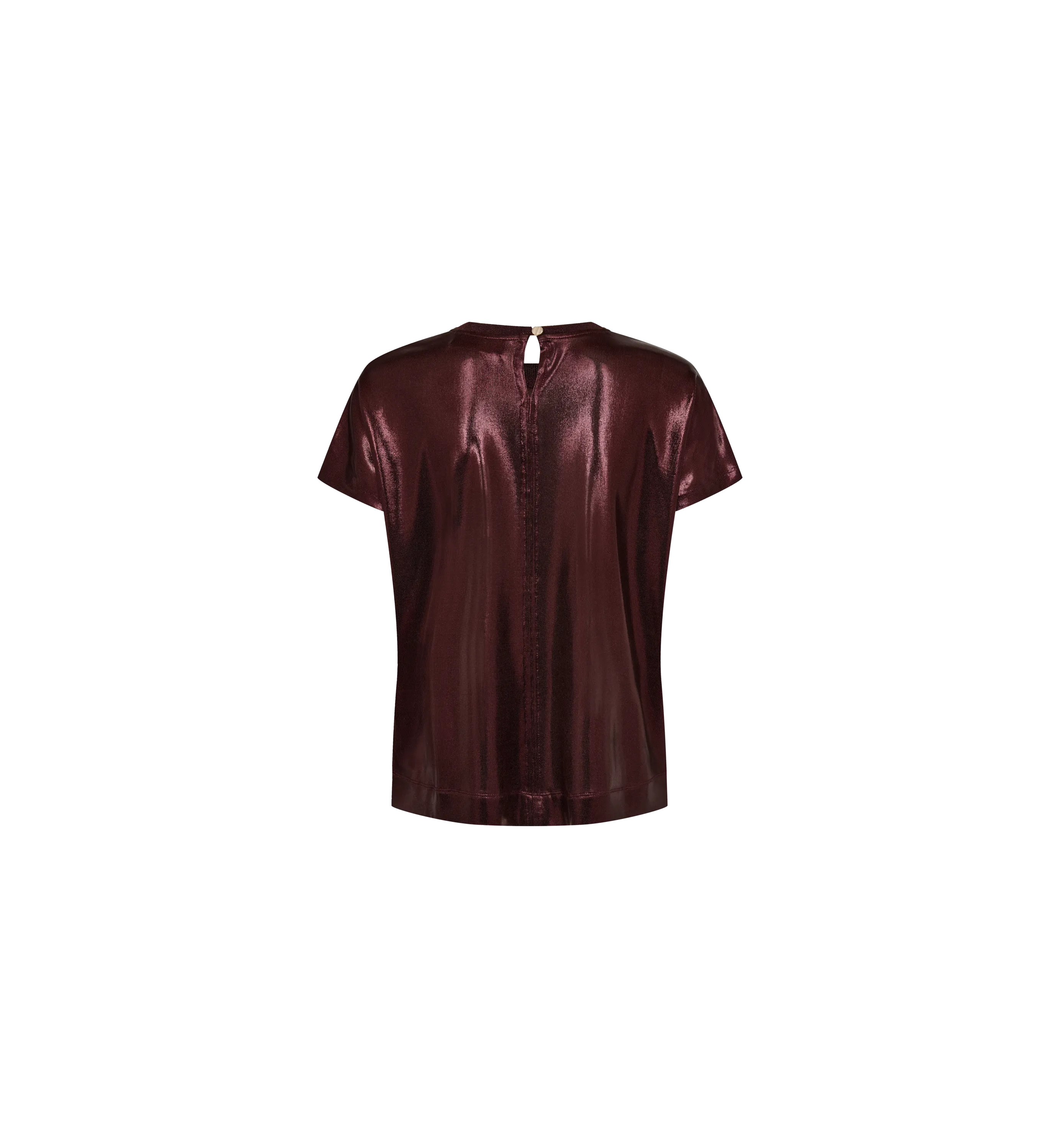 MMNivola O-Neck Metallic Tee