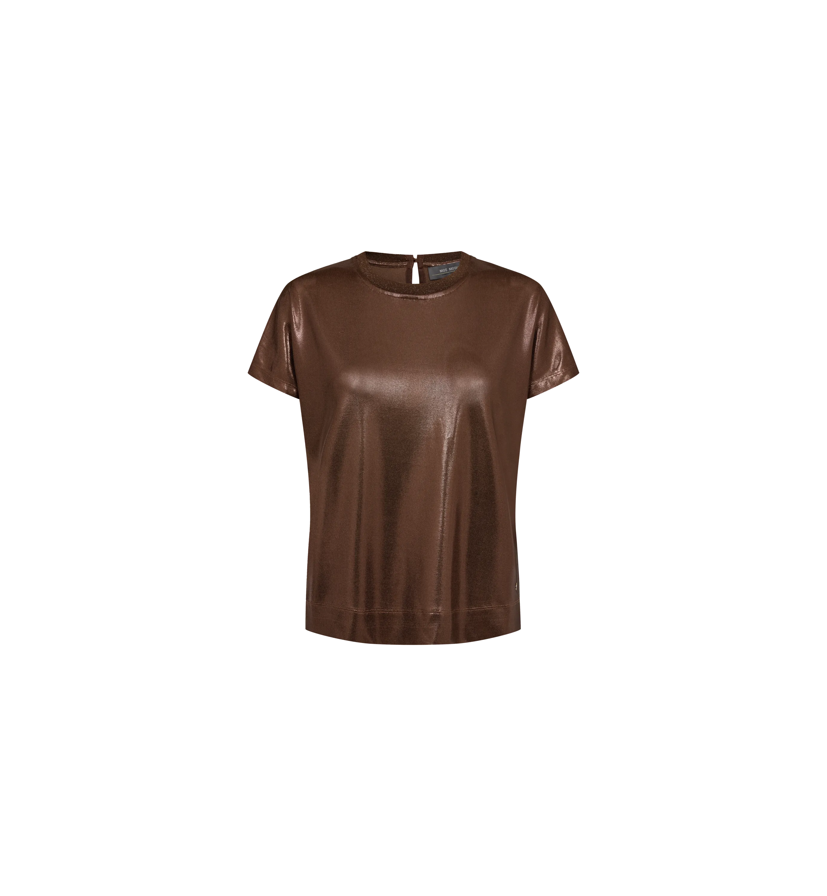 MMNivola O-Neck Metallic Tee