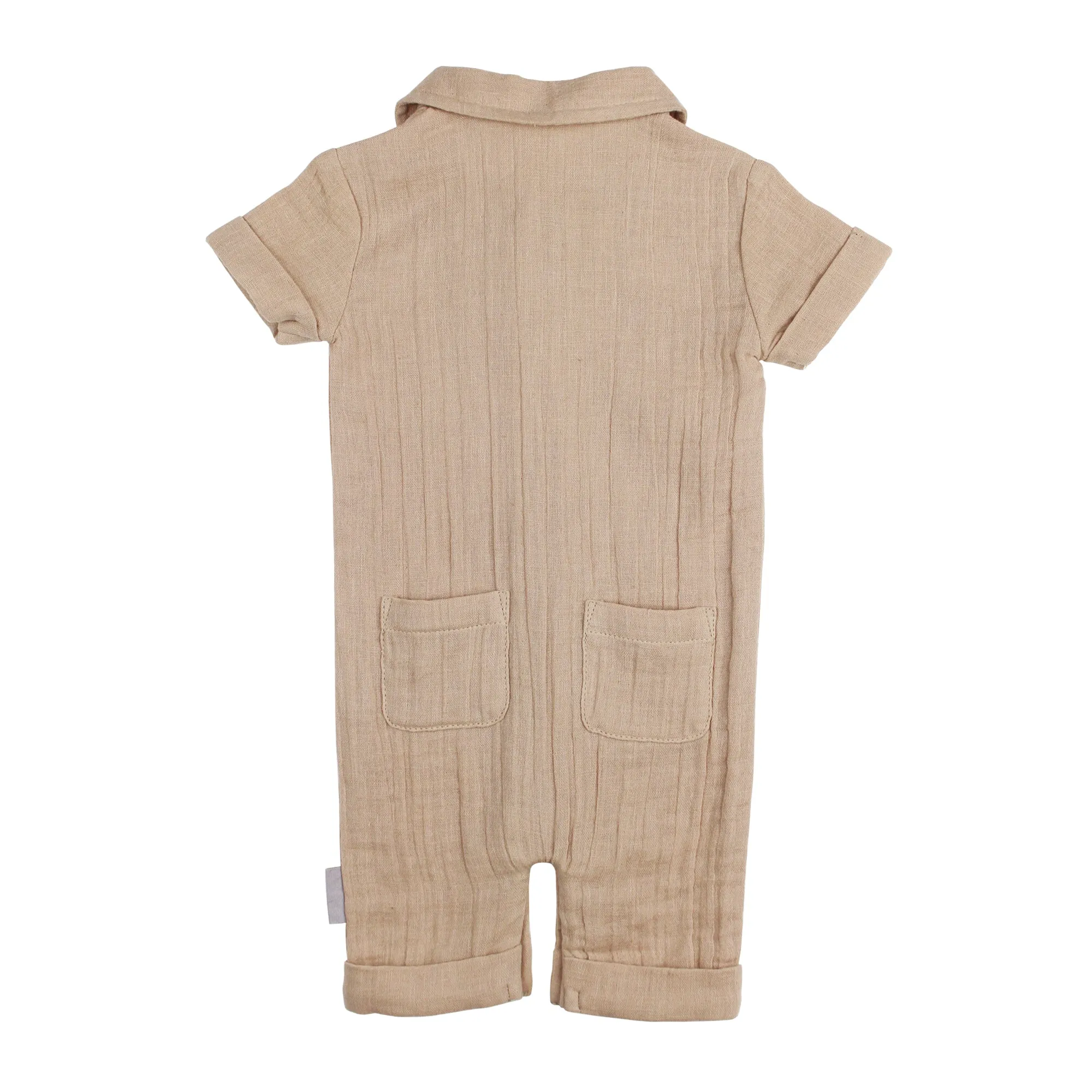 Muslin S/Sleeve Coverall