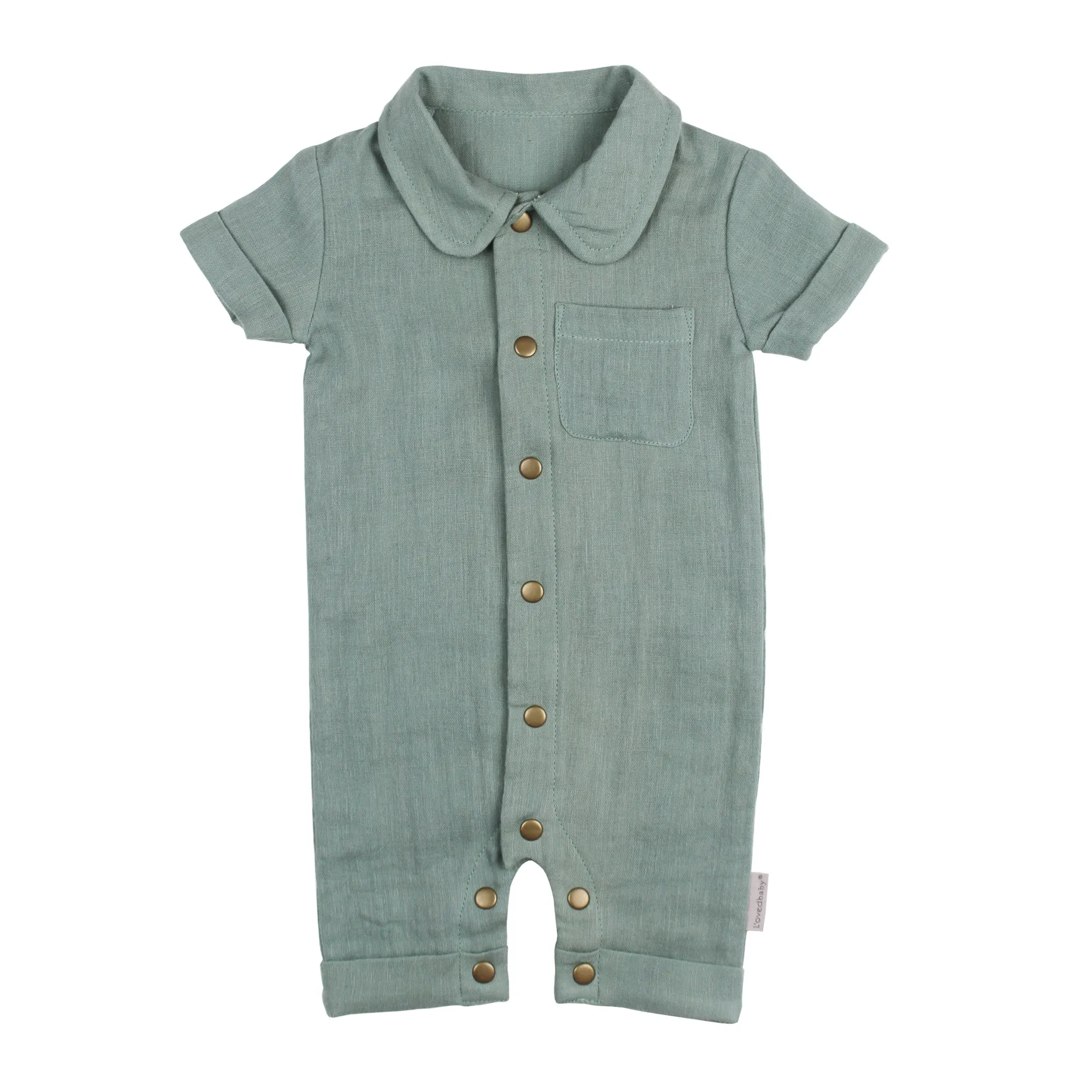 Muslin S/Sleeve Coverall