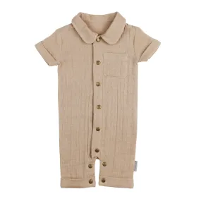 Muslin S/Sleeve Coverall