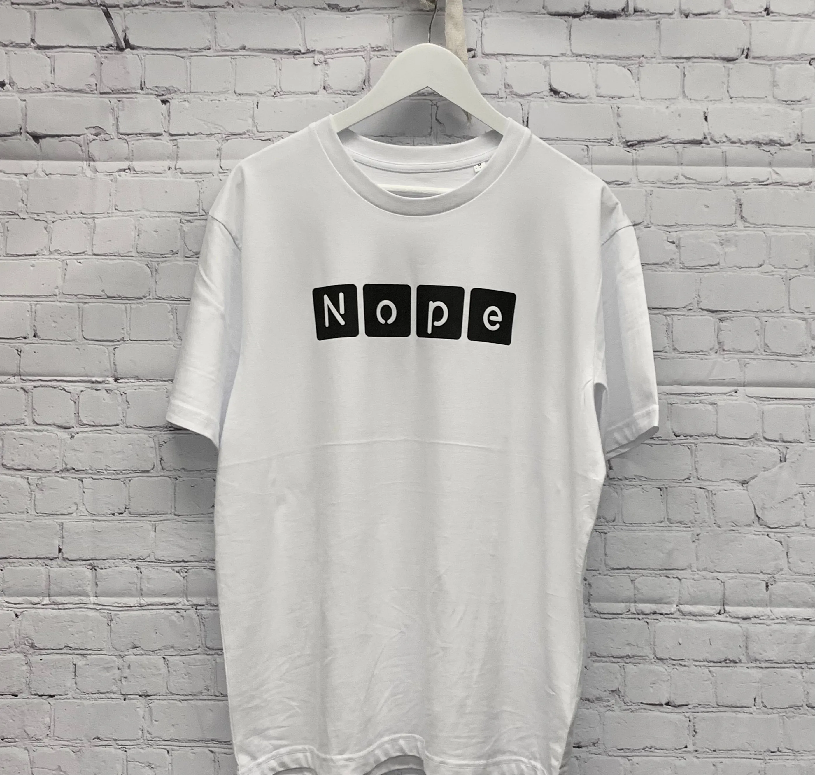 'Nope' Organic Cotton T-Shirt