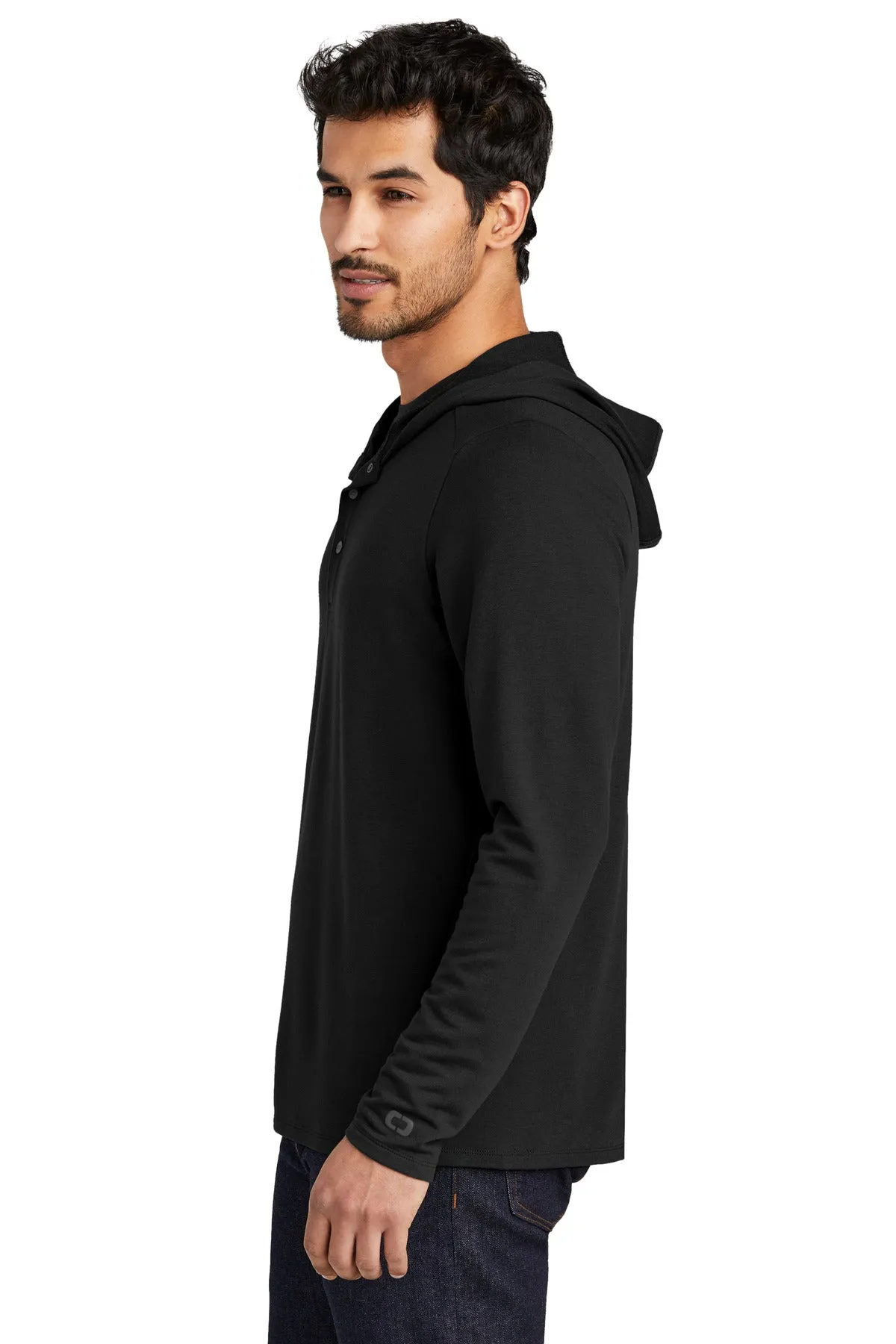 OGIO® Luuma Flex Hooded Henley OG826