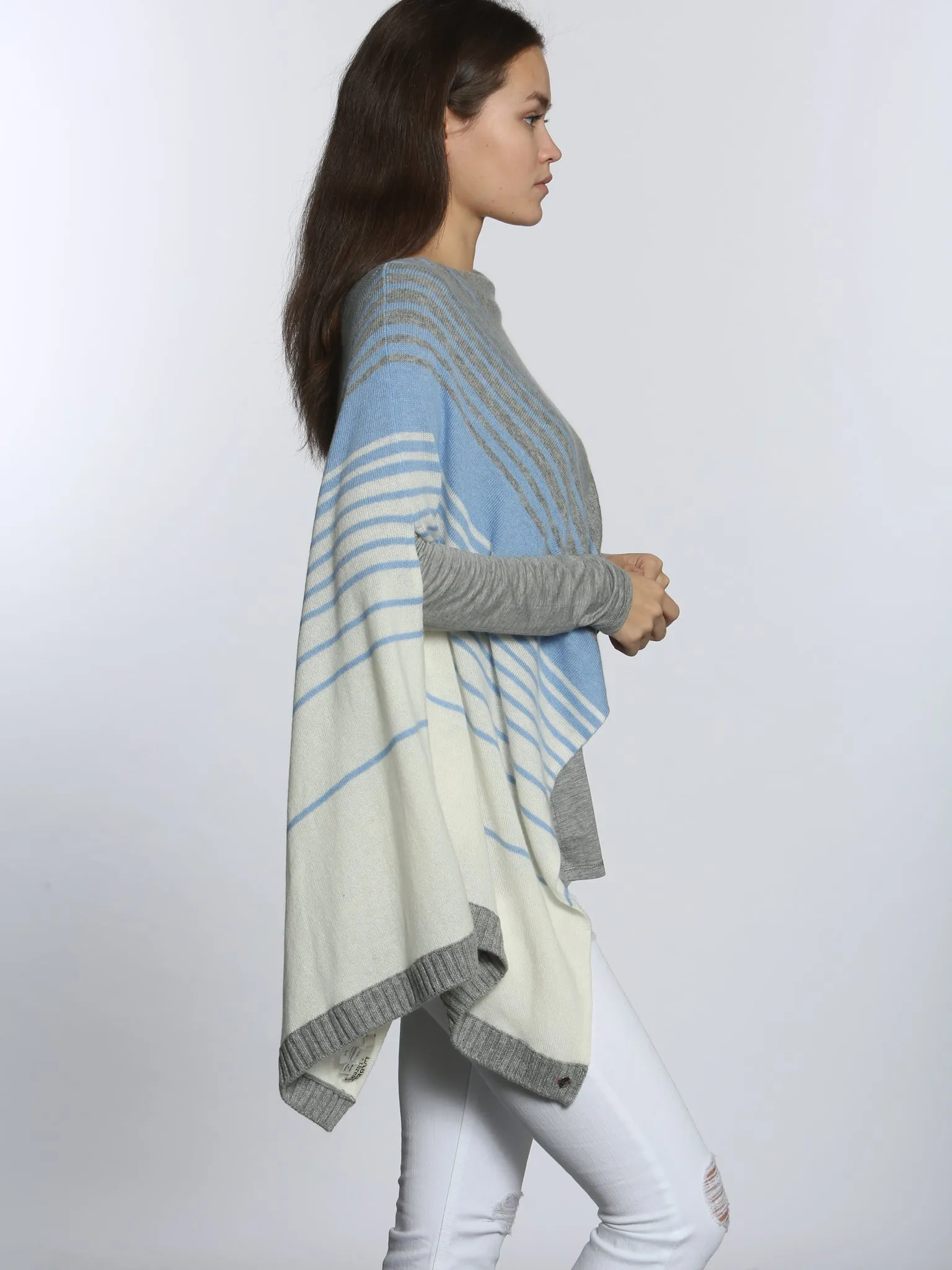 Ombre Cape Shawl