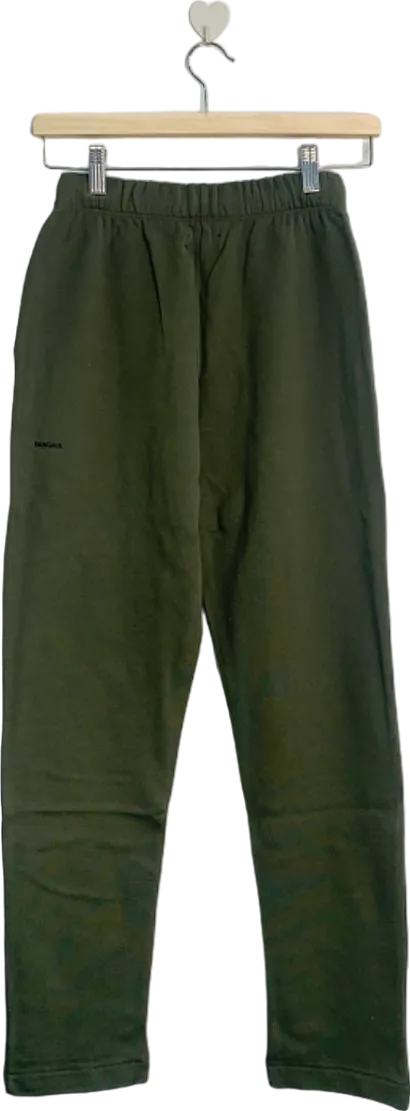 Pangaia Rosemary Green signature 365 Organic Cotton Slim Leg Track Pants UK XXS