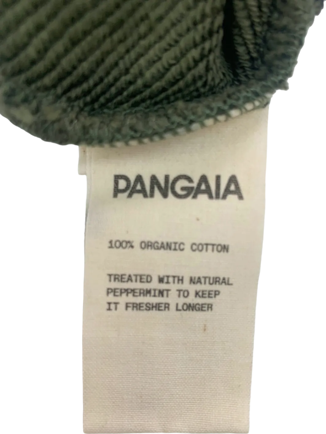 Pangaia Rosemary Green signature 365 Organic Cotton Slim Leg Track Pants UK XXS