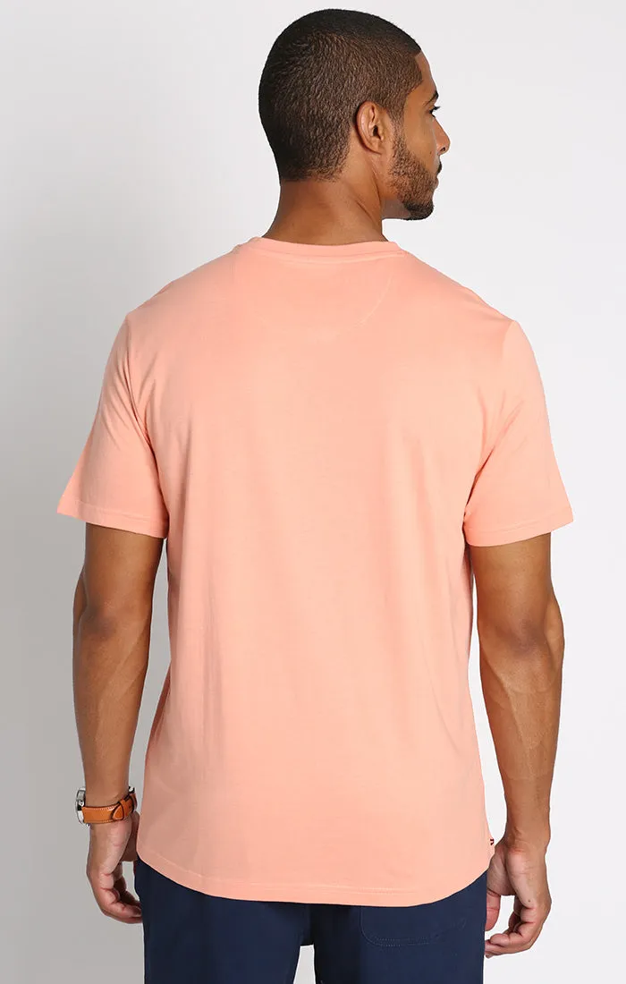 Pima Cotton Short Sleeve Henley