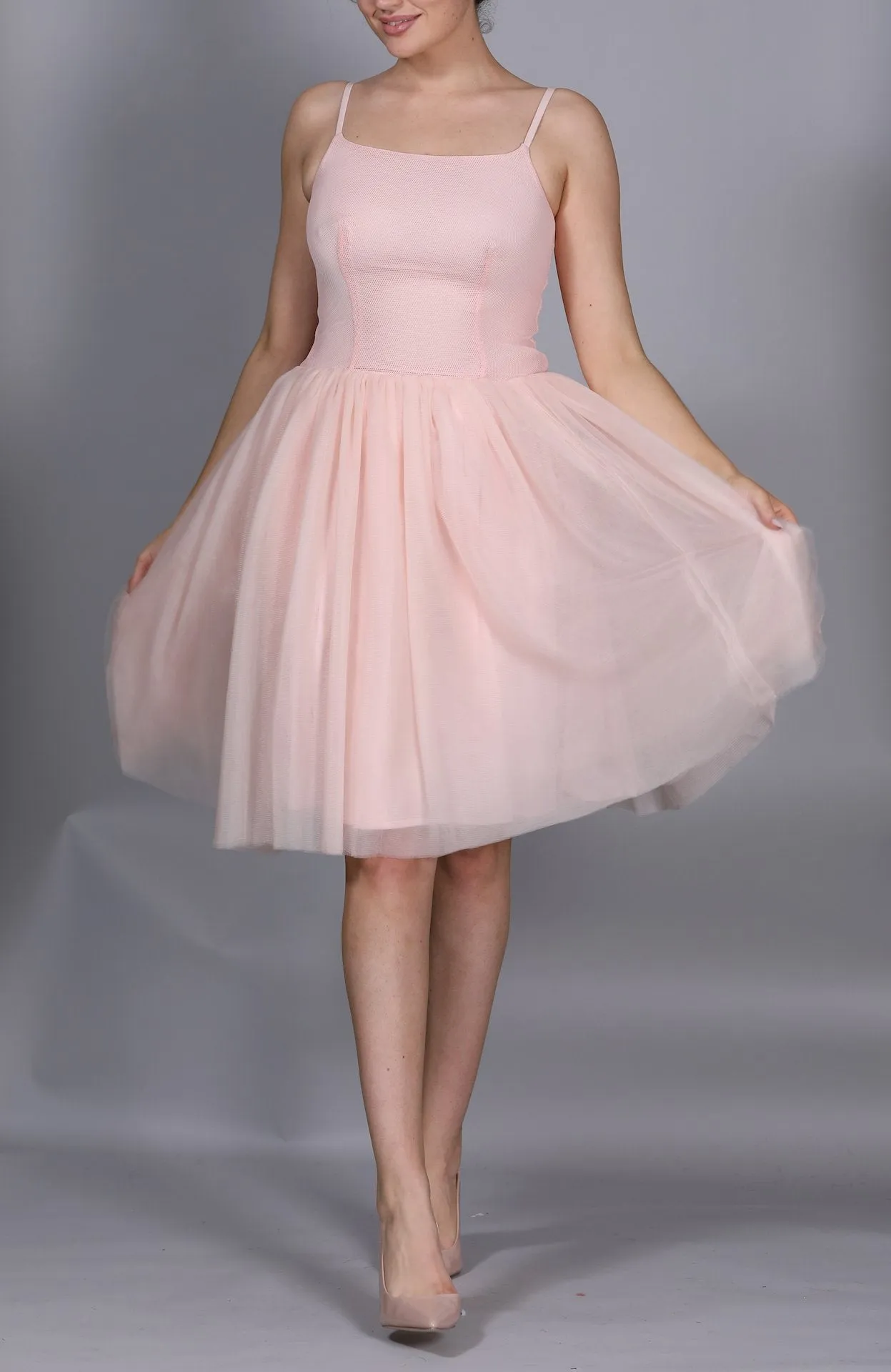 Pink Tull Dress