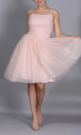 Pink Tull Dress