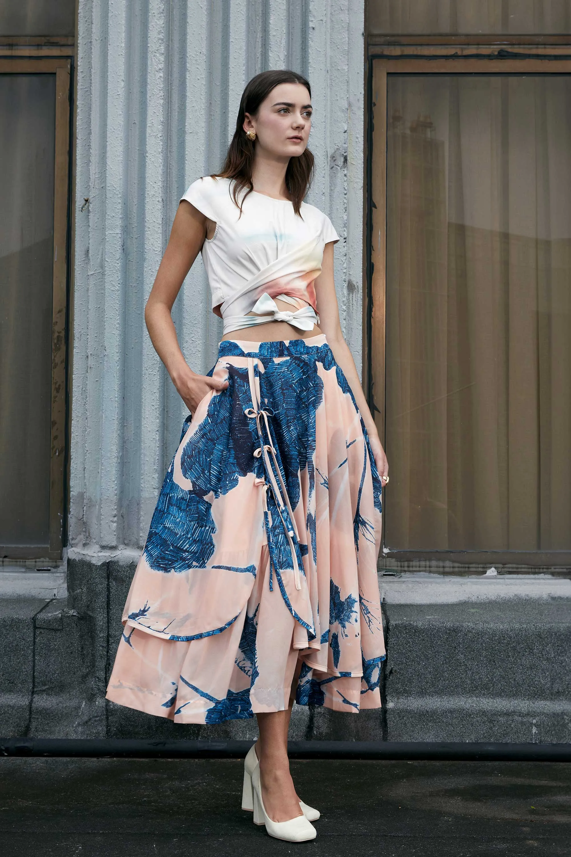 Piping Layered Skirt (Depth)