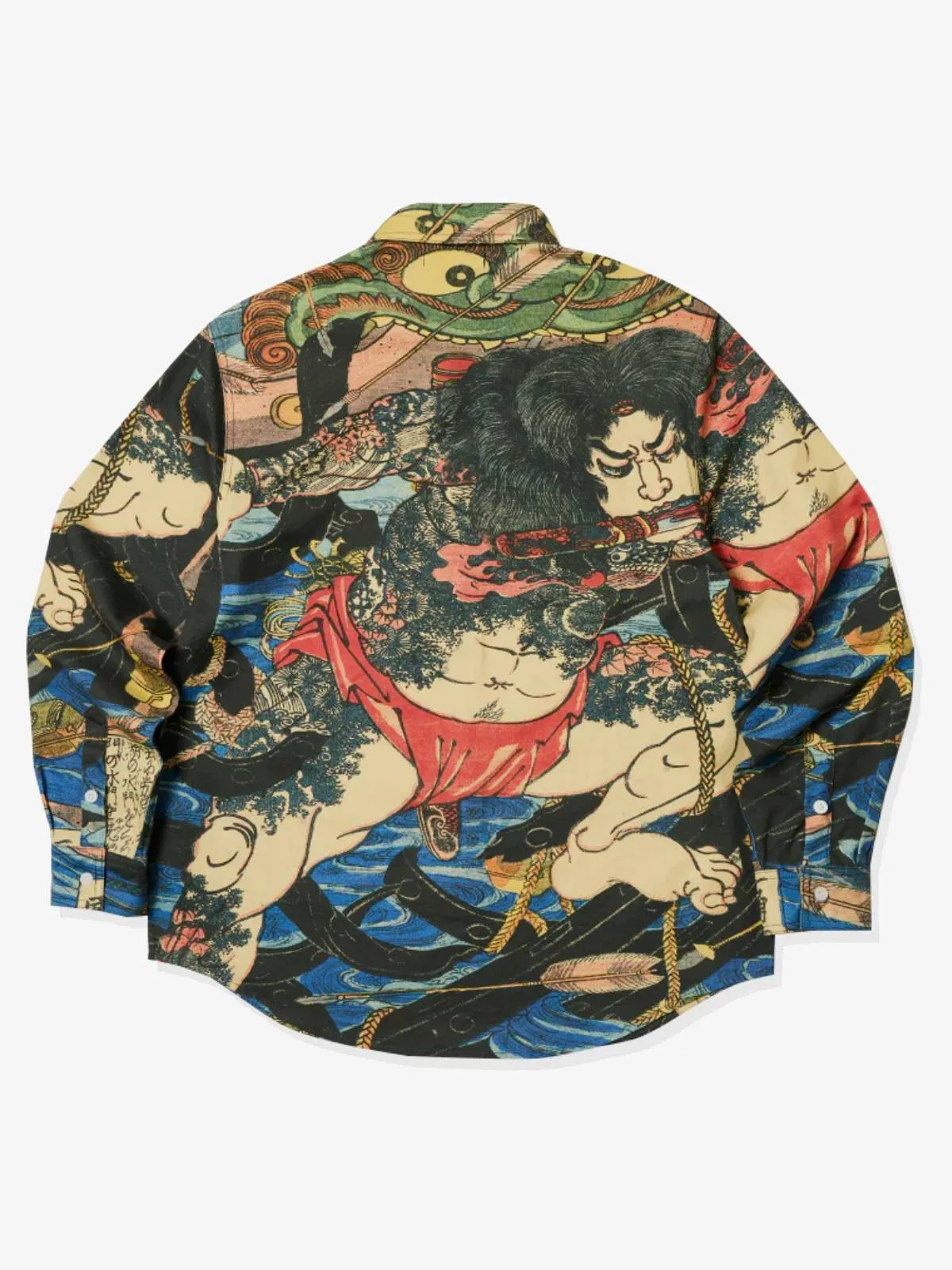 "Outlaws of the Marsh: Zhang Shun" Ukiyo-e Print Shirt