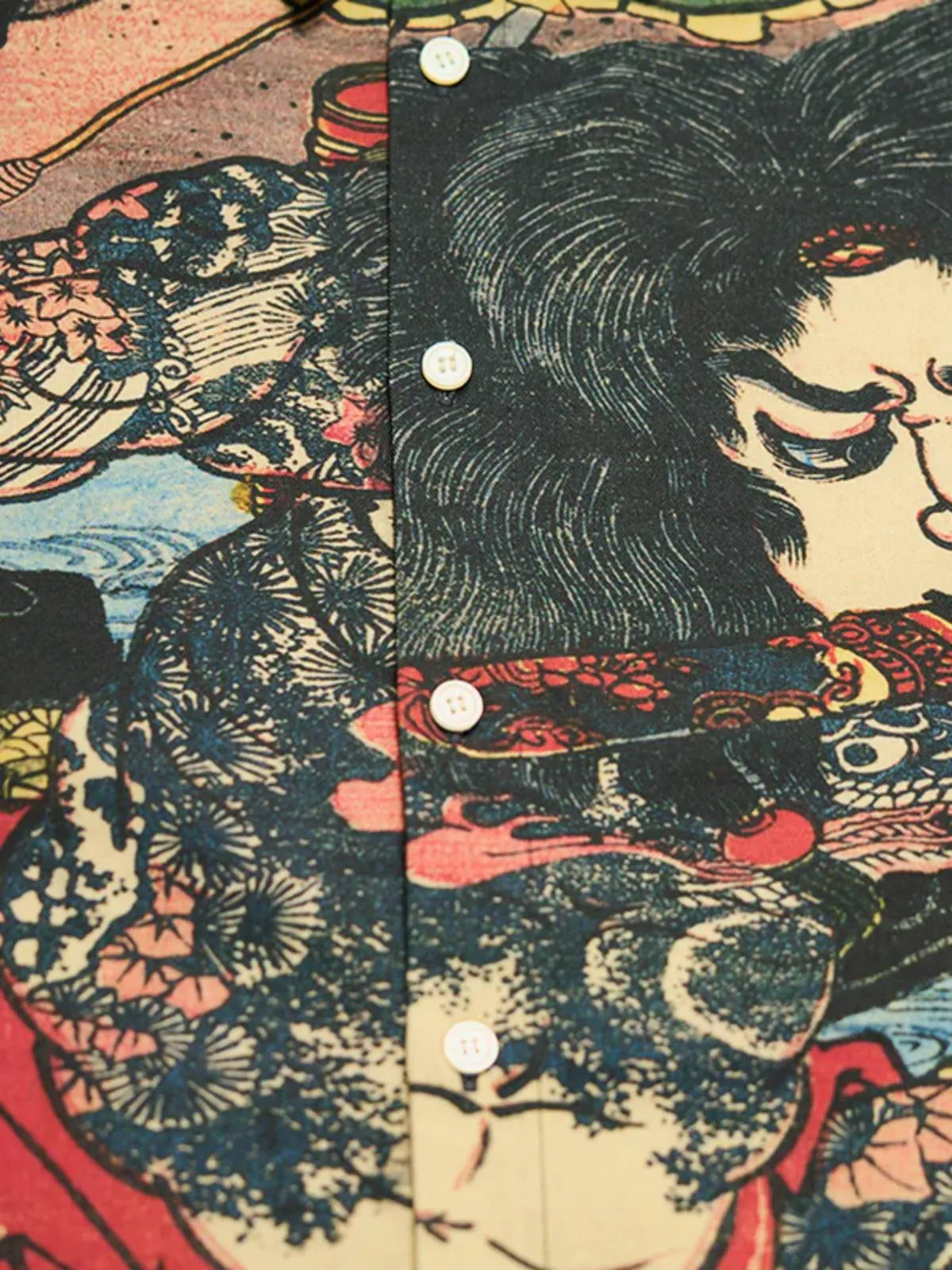 "Outlaws of the Marsh: Zhang Shun" Ukiyo-e Print Shirt