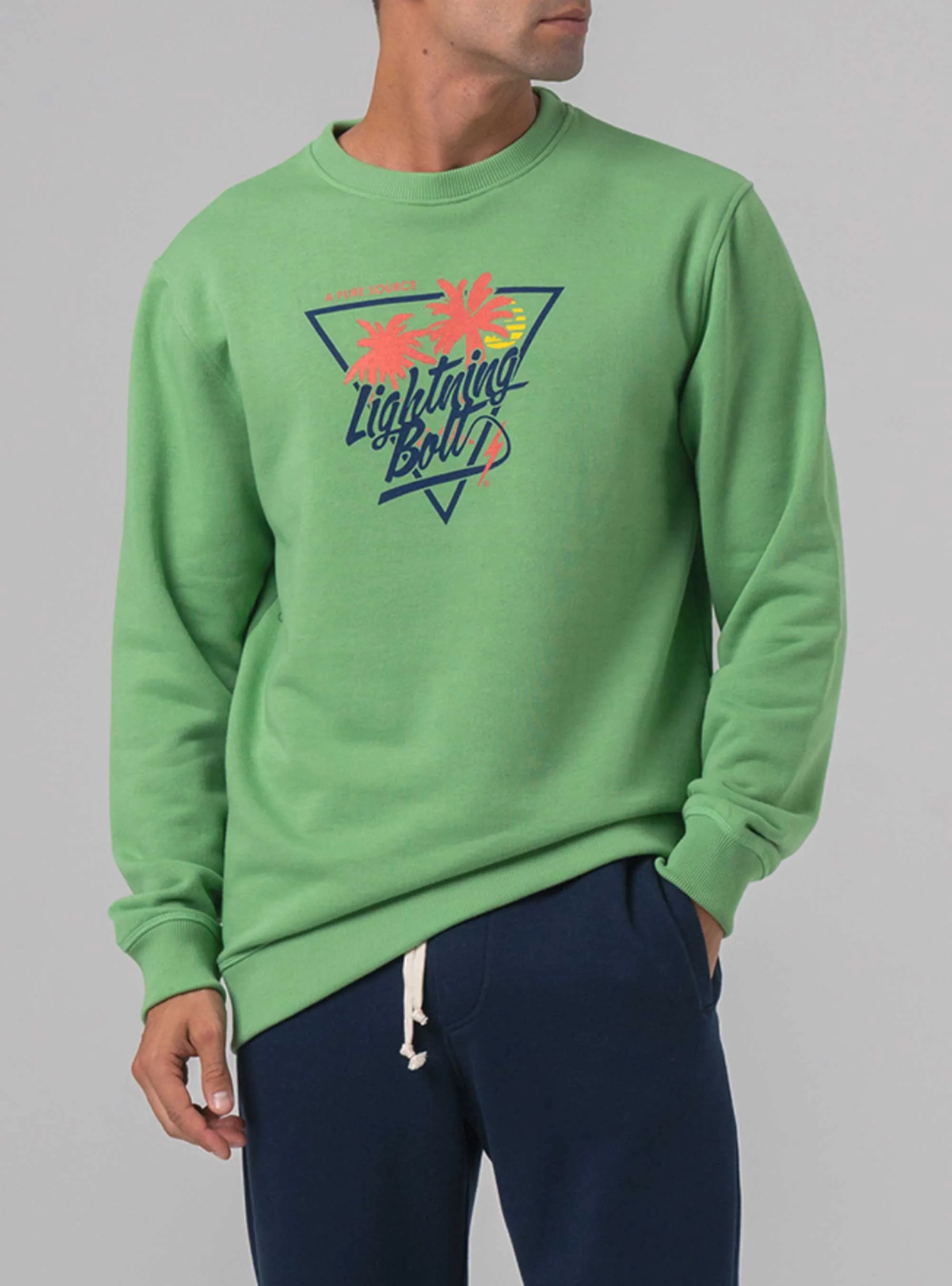 REGULAR SWEATSHIRT WITH FRONT PRINT