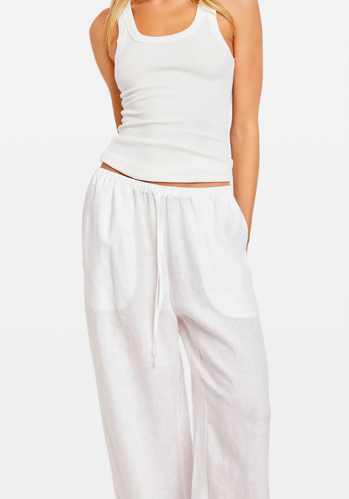 RESORT PANT WHITE