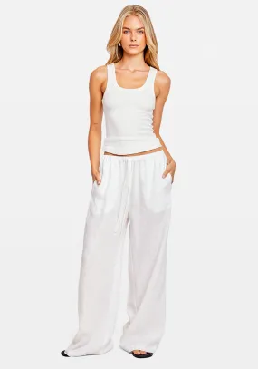 RESORT PANT WHITE