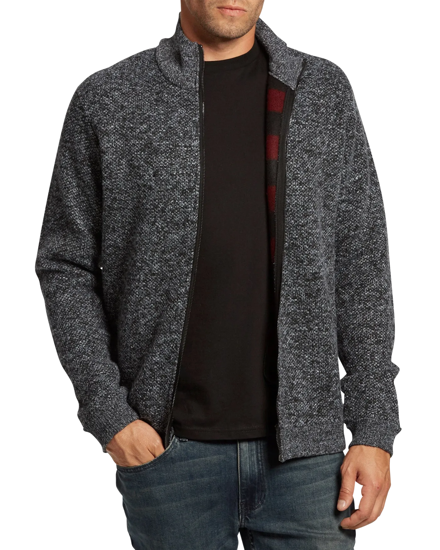 RHINELAND FLEECE-LINED FULL-ZIP SWEATER