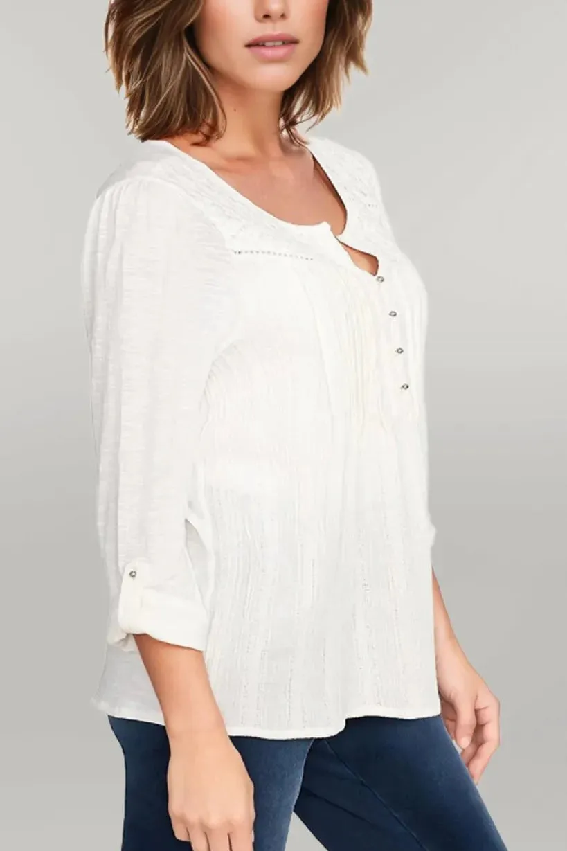 Roll Sleeve Zuri Top