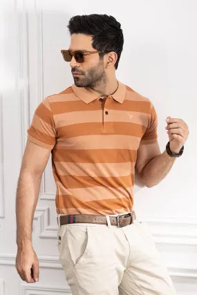 Sandstone Yarn Dyed Polo Shirt - P22 - MP0057R