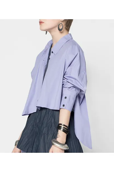 Selavie Shirt in Lilas Carnaby