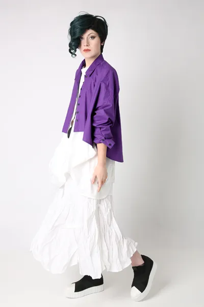 Selavie Shirt in Muscari Carnaby