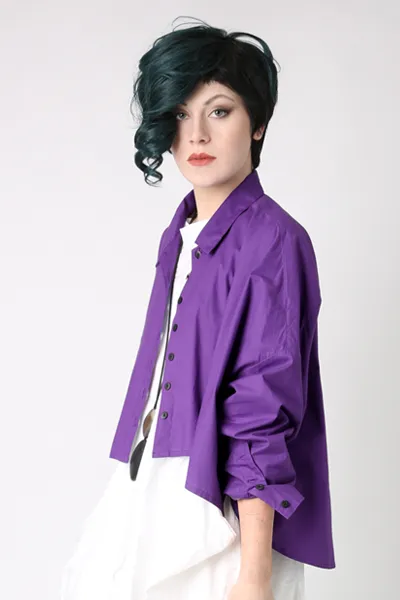 Selavie Shirt in Muscari Carnaby