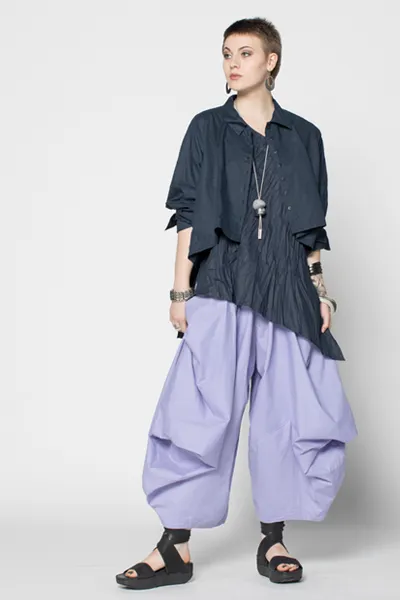 Selavie Shirt in Navy Carnaby