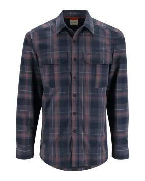 Simms Men's ColdWeather LS Shirt / Selvedge Logan Plaid