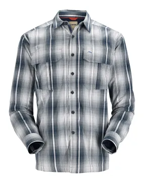 Simms M's ColdWeather LS Shirt / Navy Sterling Plaid