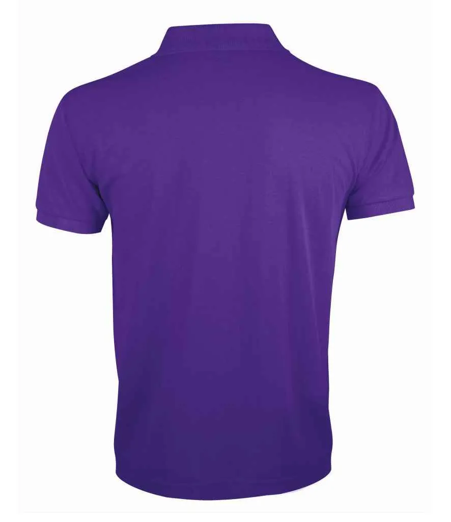 SOL'S Prime Poly/Cotton Pique Polo Shirt - Dark Colours, Neutral Colours