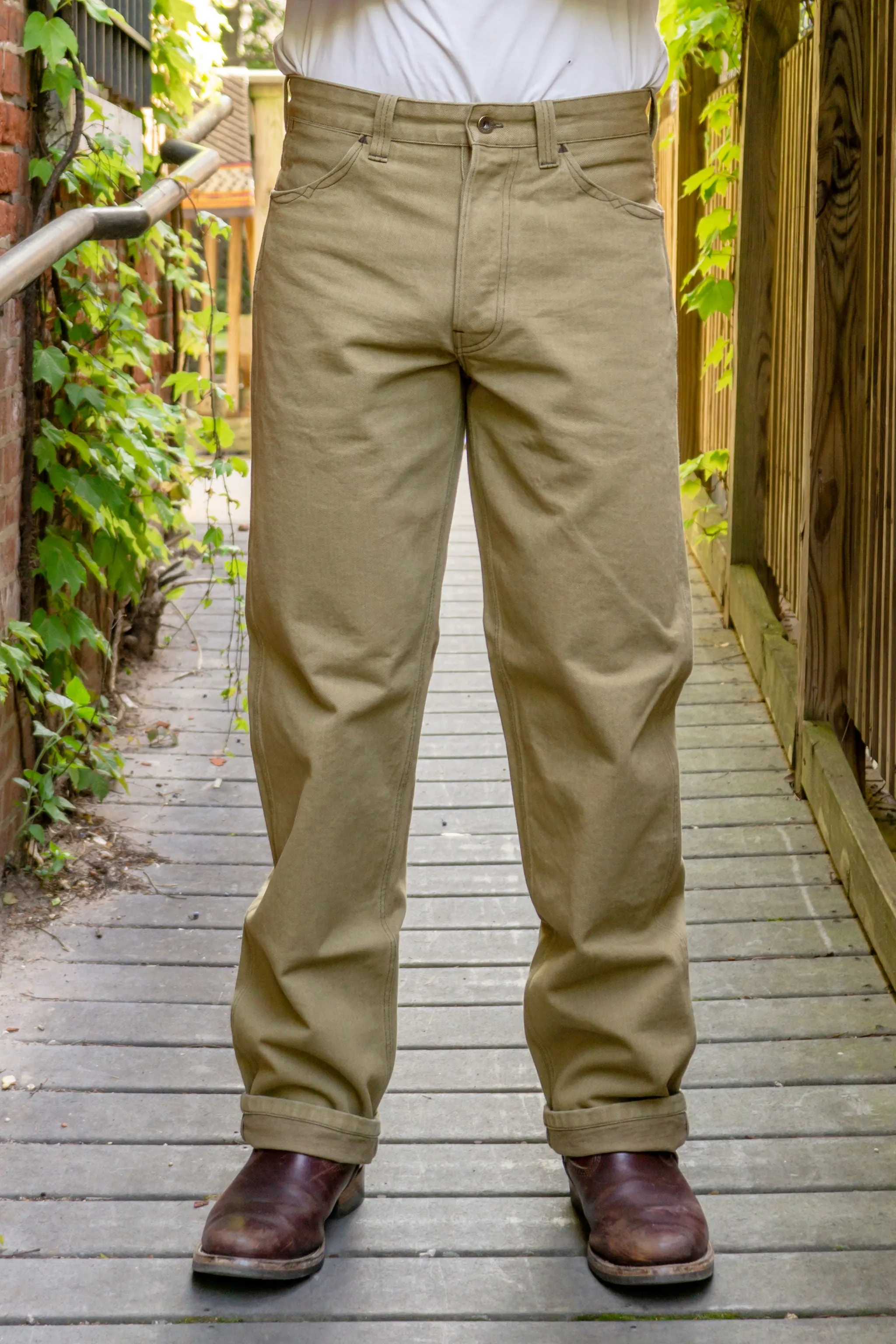 Stevenson Overall Co. Blazer Pants - Khaki Beige