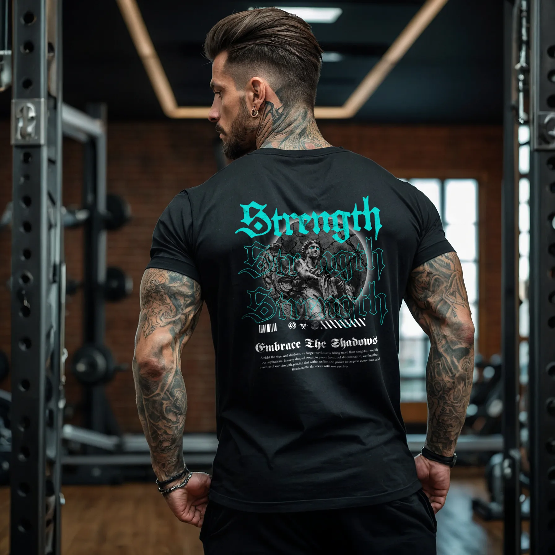 Strength Unisex V-Neck T-shirt