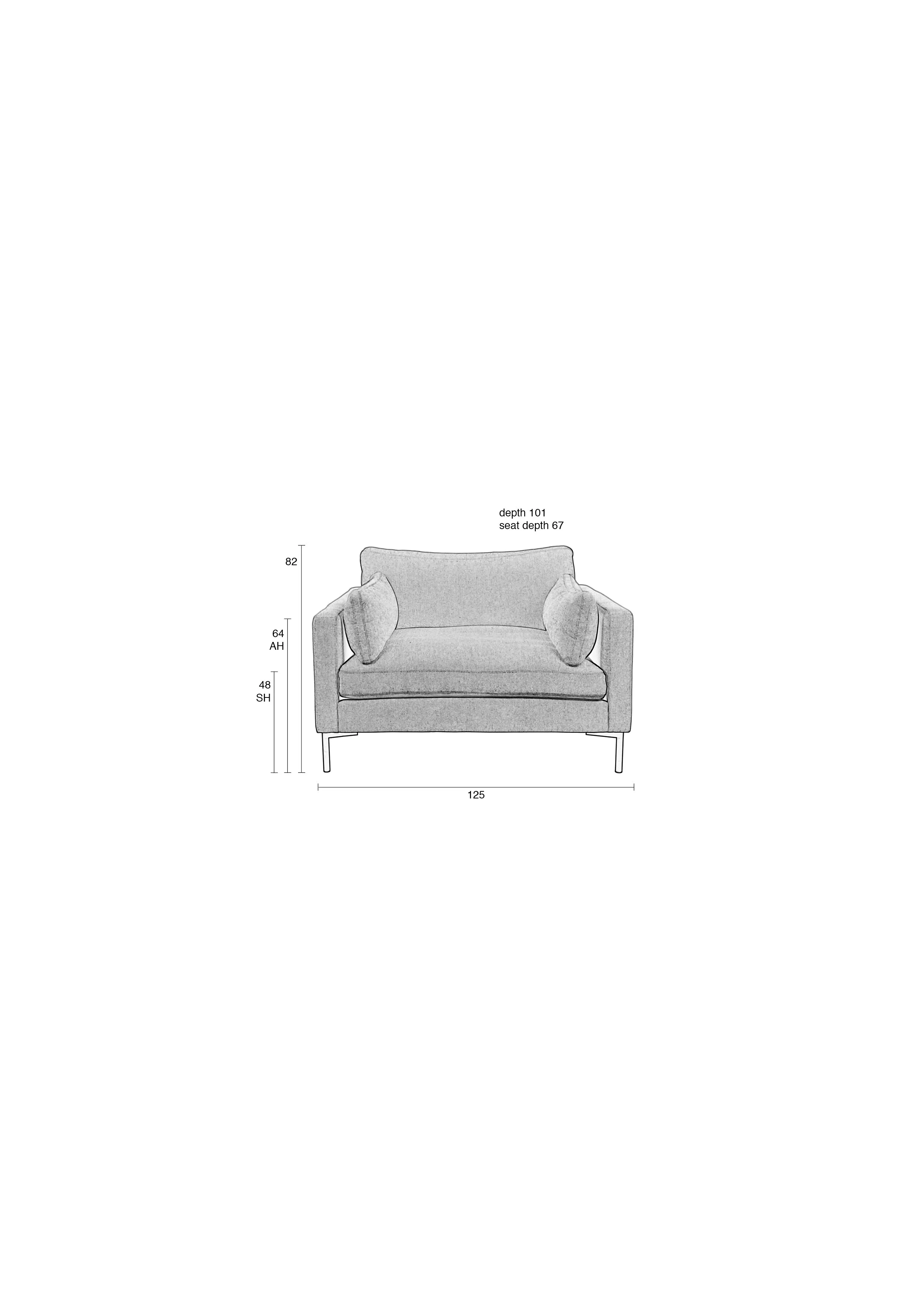 Summer Love Seat/ Lounge Chair