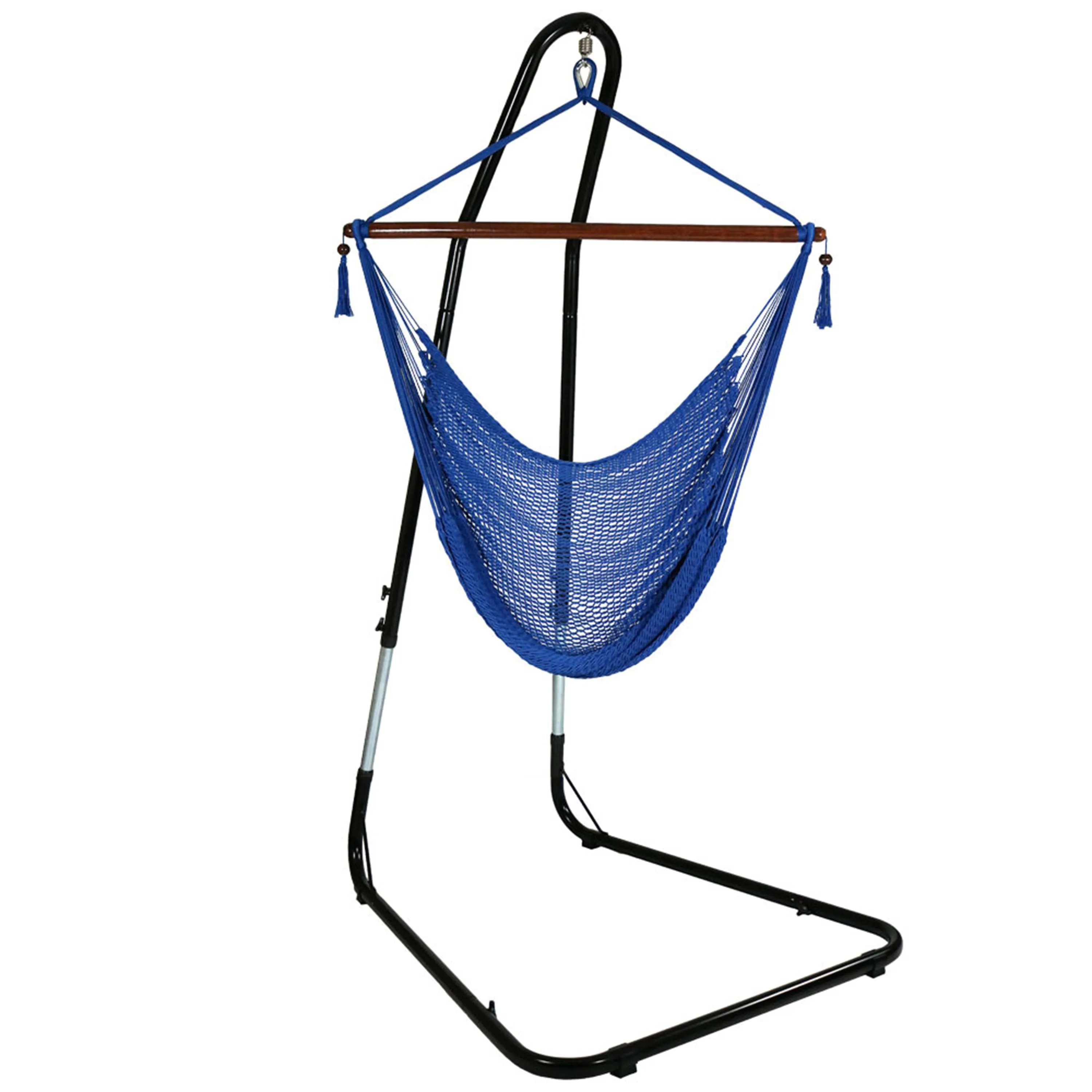 Sunnydaze Caribbean Extra Large Hammock Chair & Adjustable Stand