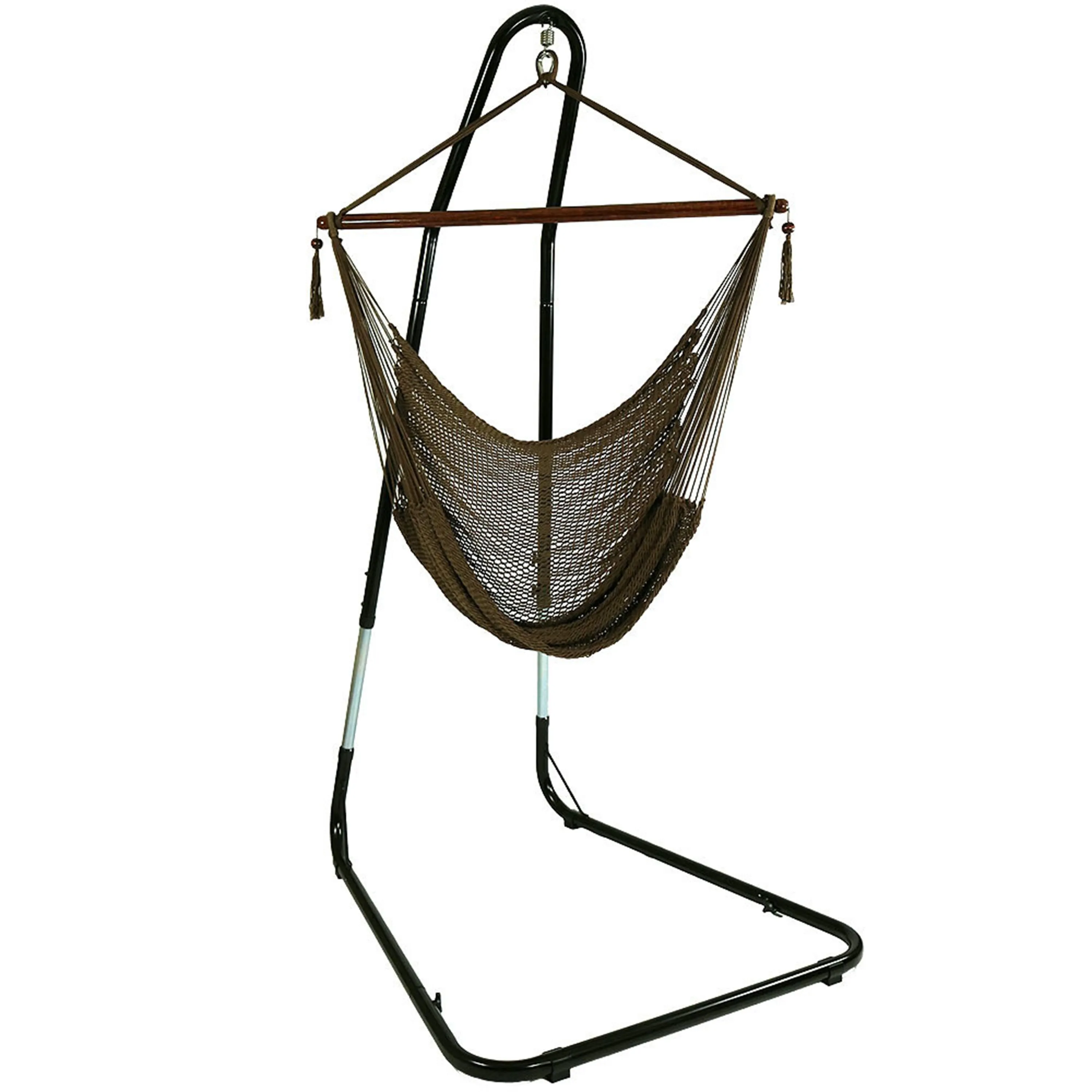 Sunnydaze Caribbean Extra Large Hammock Chair & Adjustable Stand