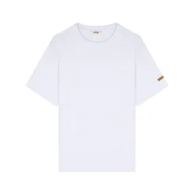 T-shirt Homme 100% Coton Bio Blanc