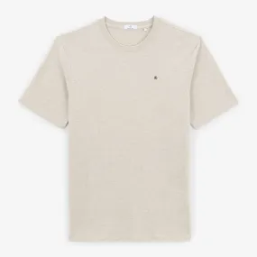 T-shirt Theo beige chiné