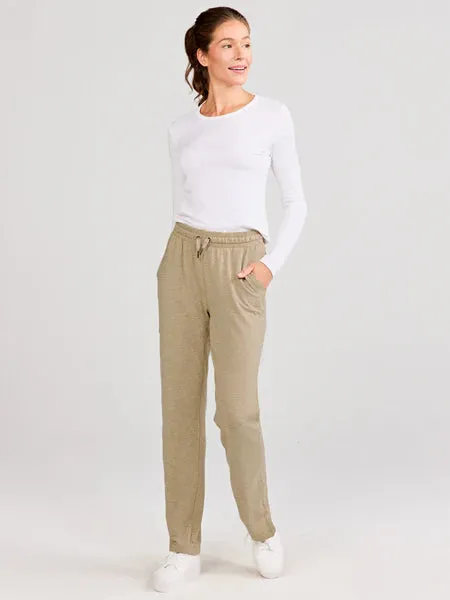 tasc Performance Women's Studio Sweatpant in Desert Heather