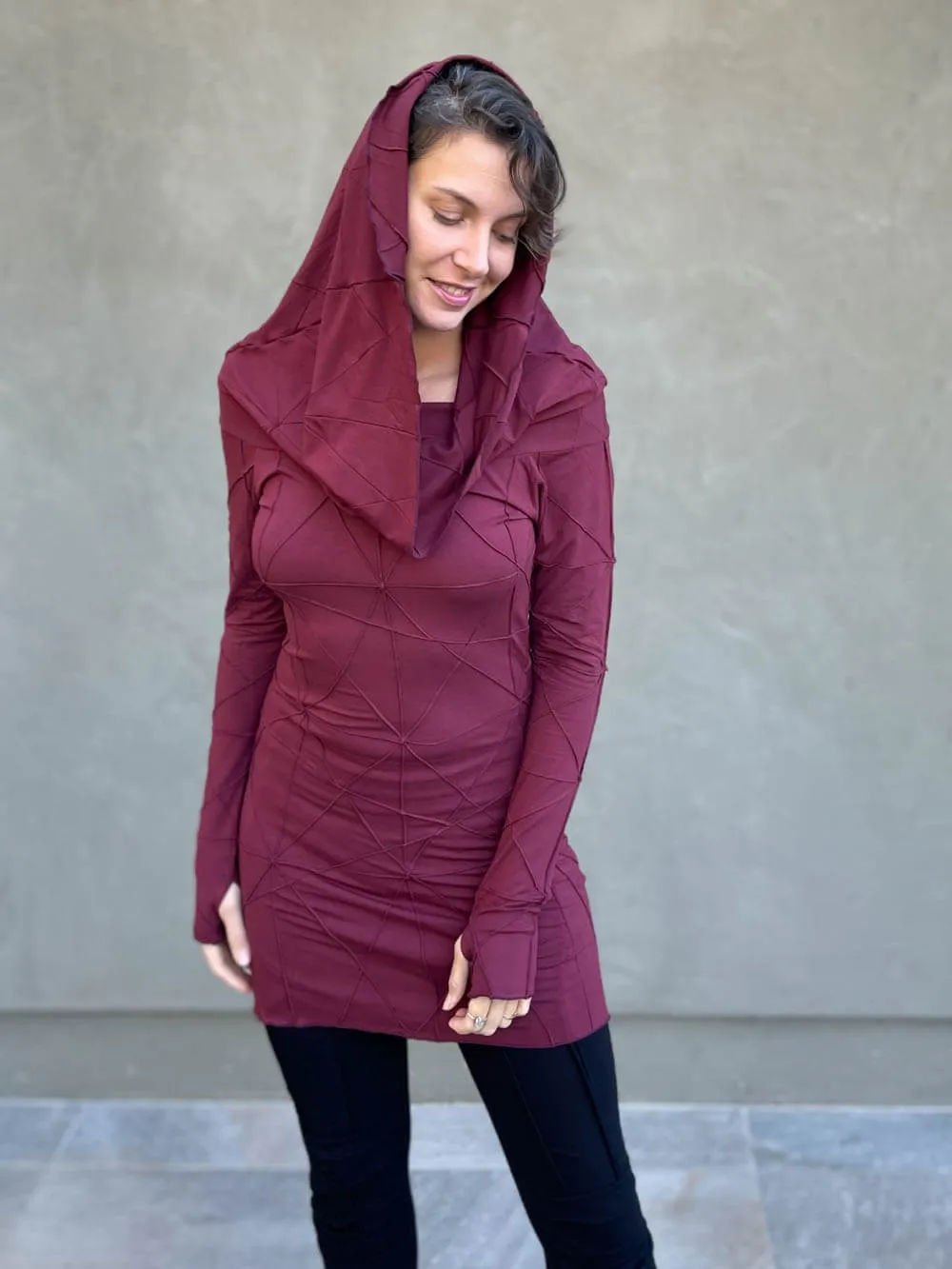 Texture Cowl Tunic